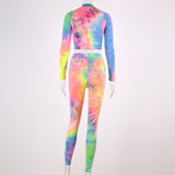 Charyzmat-ic Expressions Tie Dye Long Sleeve 2 PC Sets